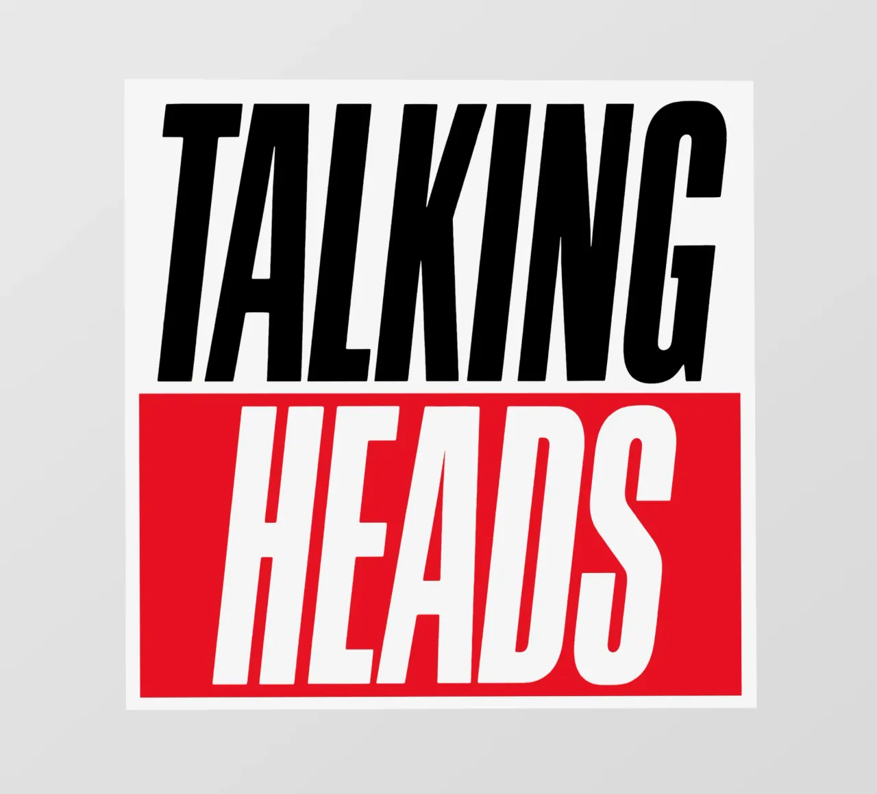 Talking Heads backlit film by Jason Lavelle