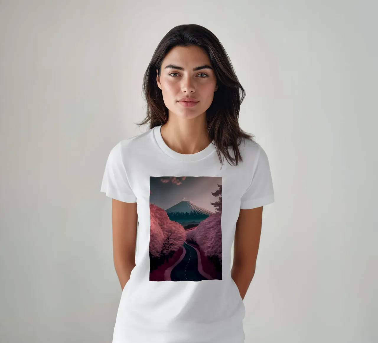 Ciliegio in fiore Giappone Arte t-shirt da Mikesell