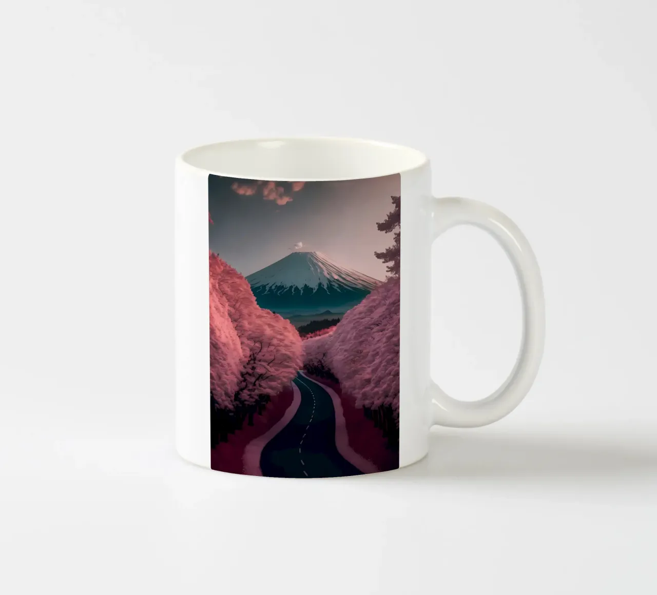 Ciliegio in fiore Giappone Arte tazza in ceramica da Mikesell