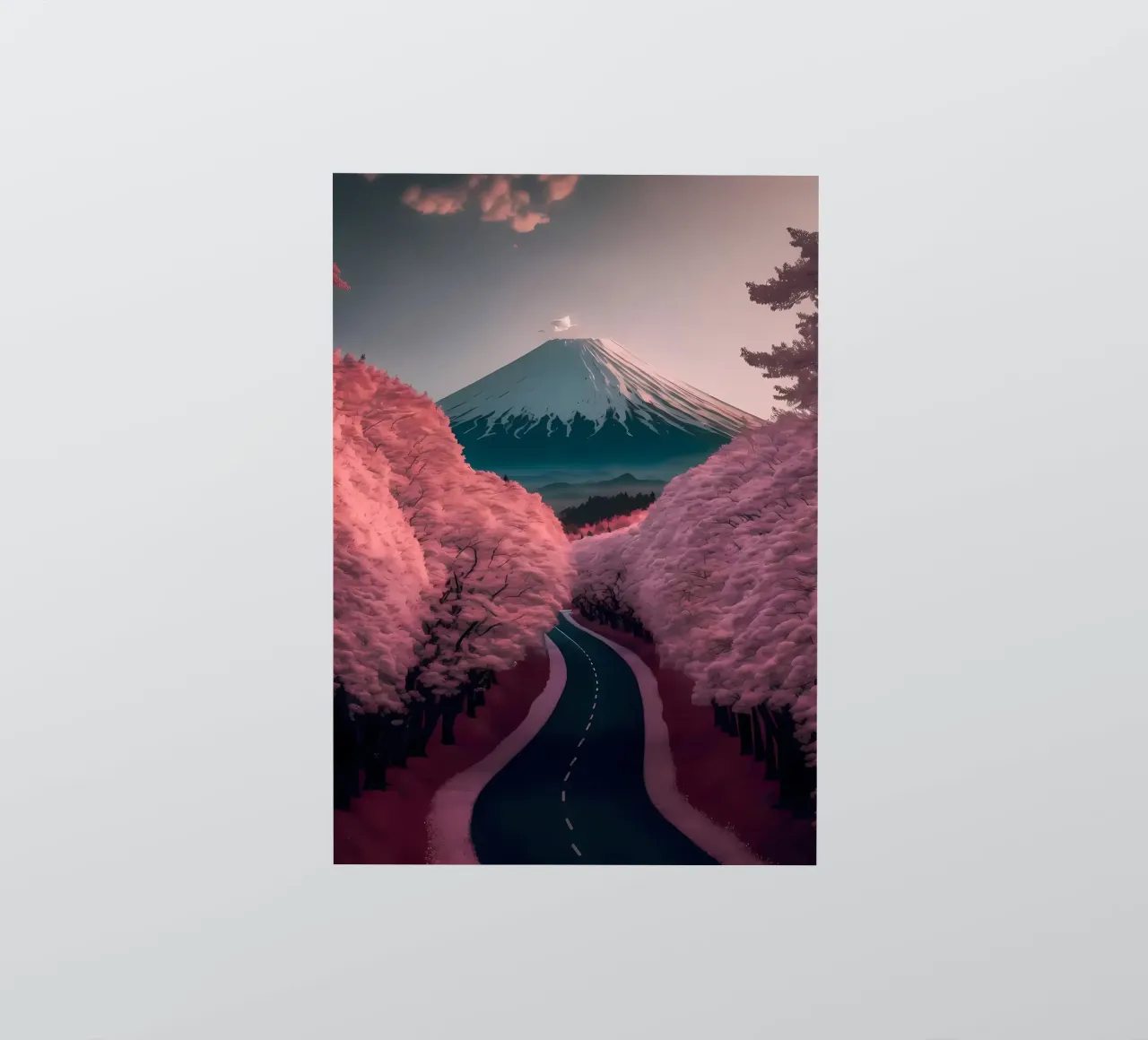 Cherry Blossom Japan Art sticker by Mikesell