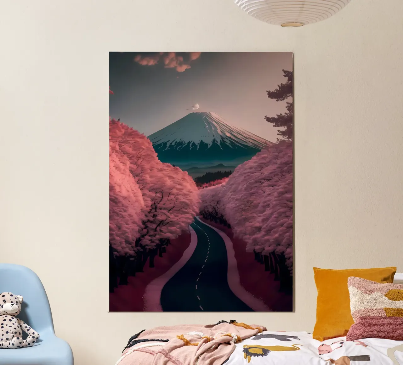 Kirschblüte Japan Kunst Forex-Platte von Mikesell