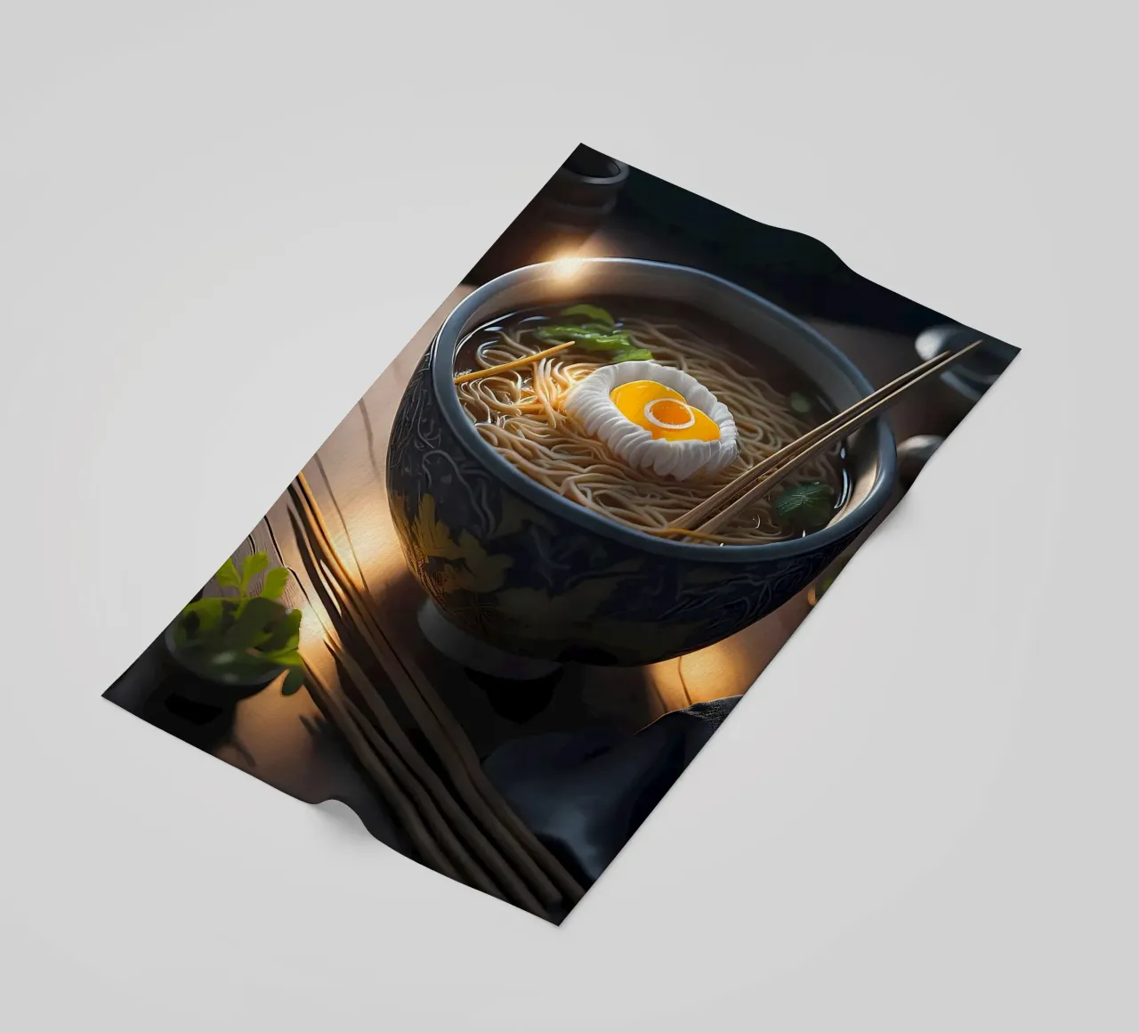 Ramen Giappone Cibo telo mare da Mikesell