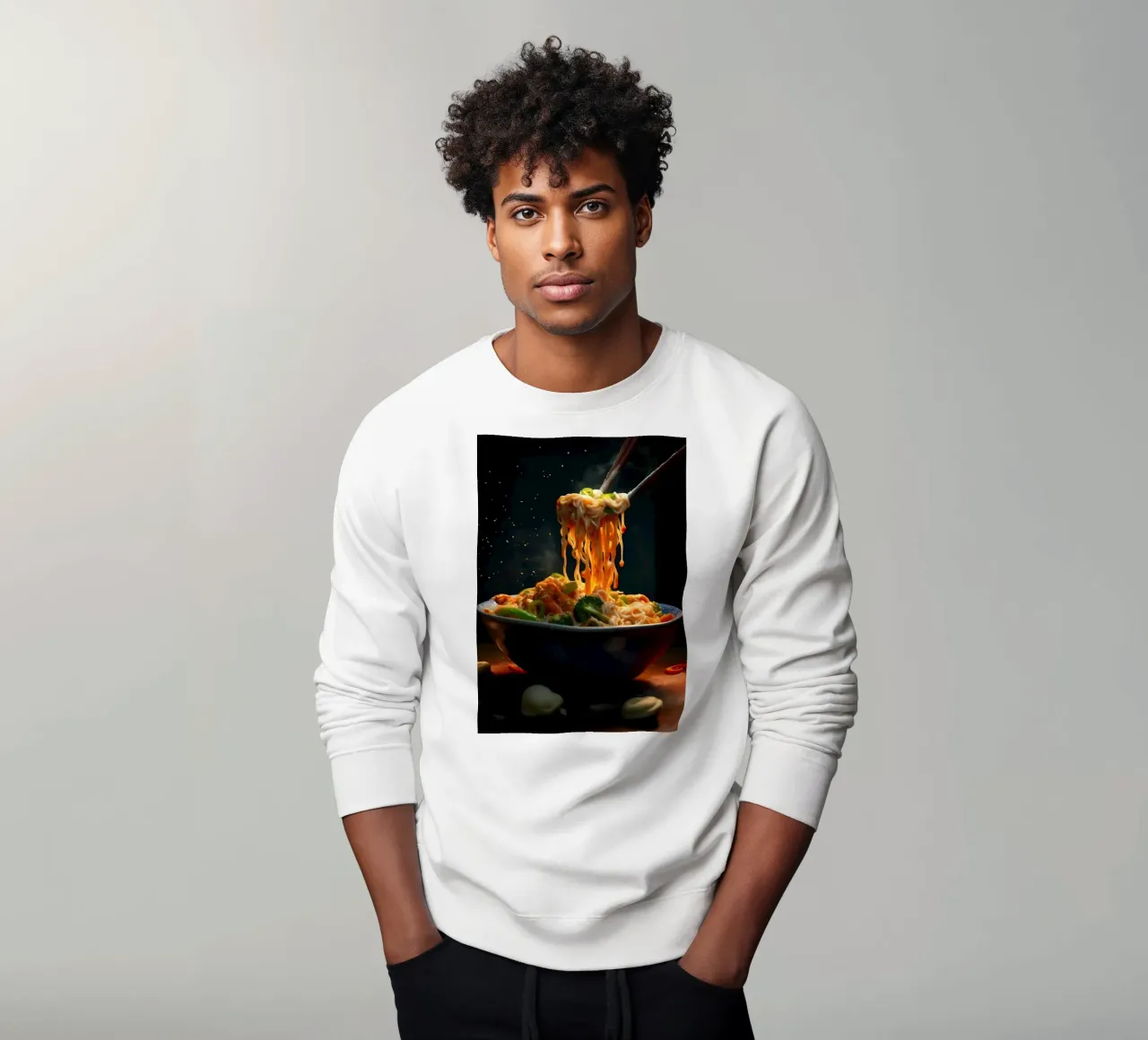 Ramen Giappone Cibo felpa da Mikesell