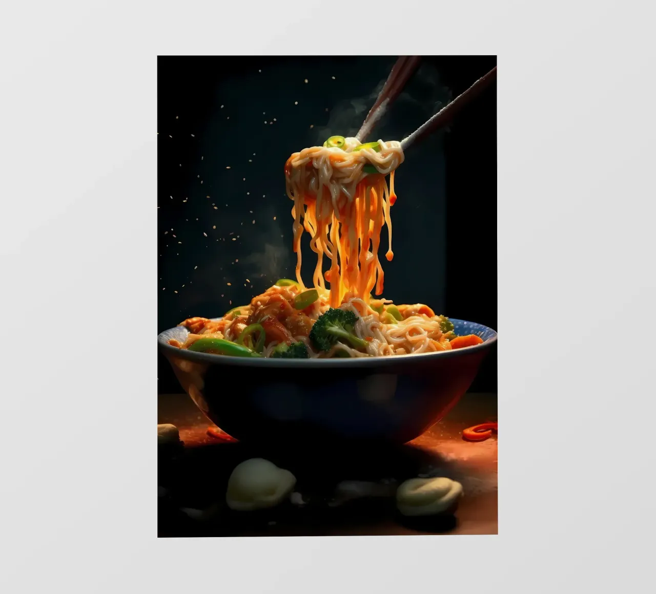 Ramen Giappone Cibo telo in pvc da Mikesell