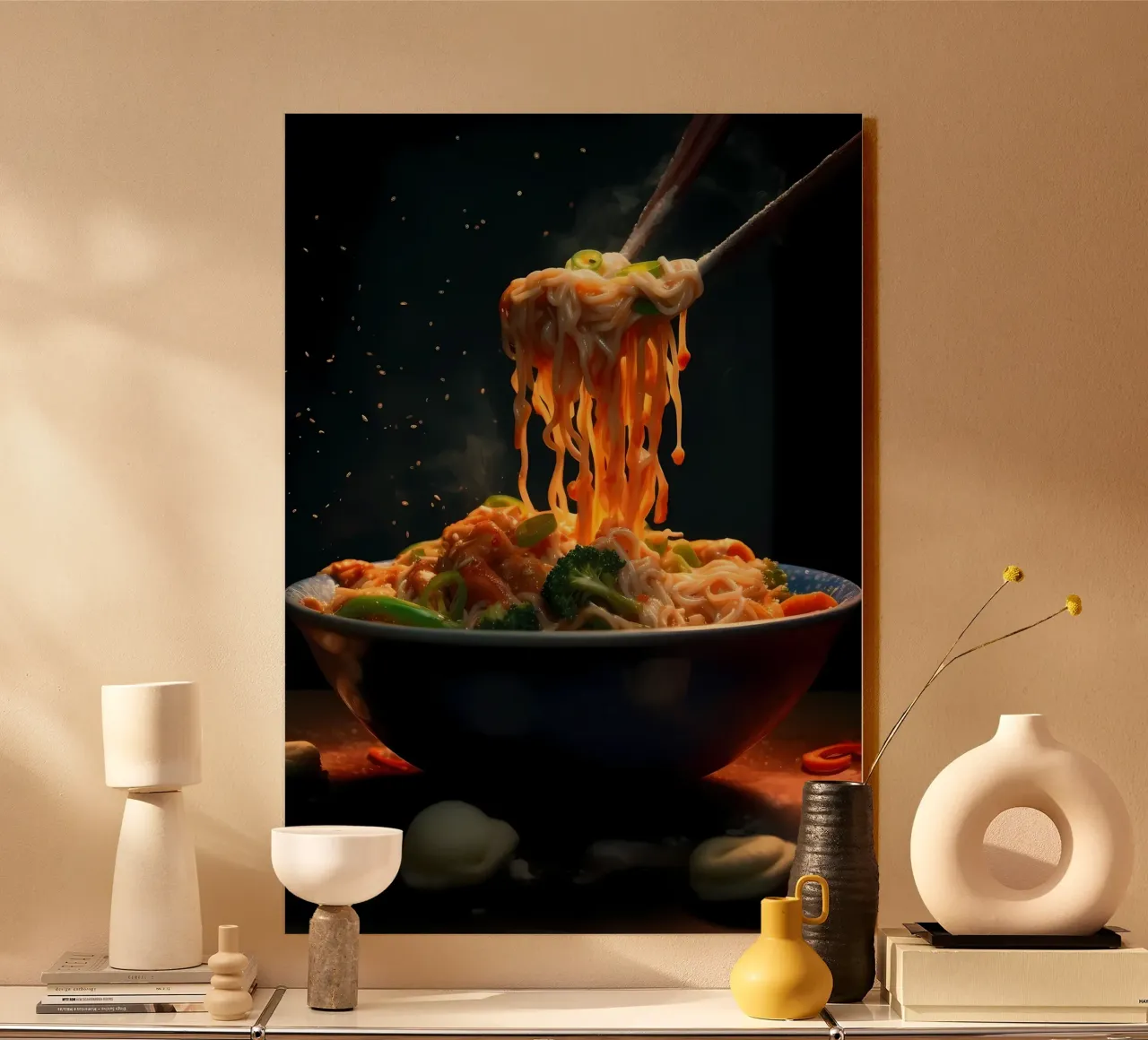 Ramen Giappone Cibo alluminio dibond da Mikesell