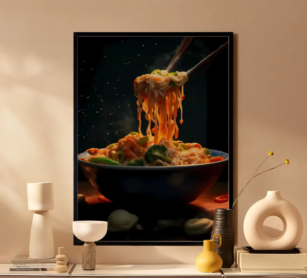 Ramen Giappone Cibo carta hahnemühle da Mikesell