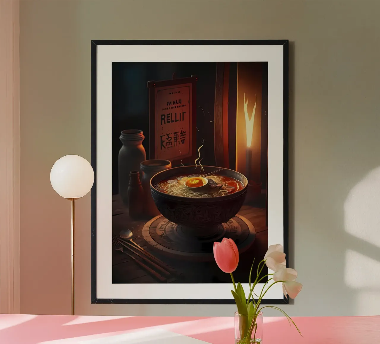 Ramen Giappone Cibo poster da Mikesell