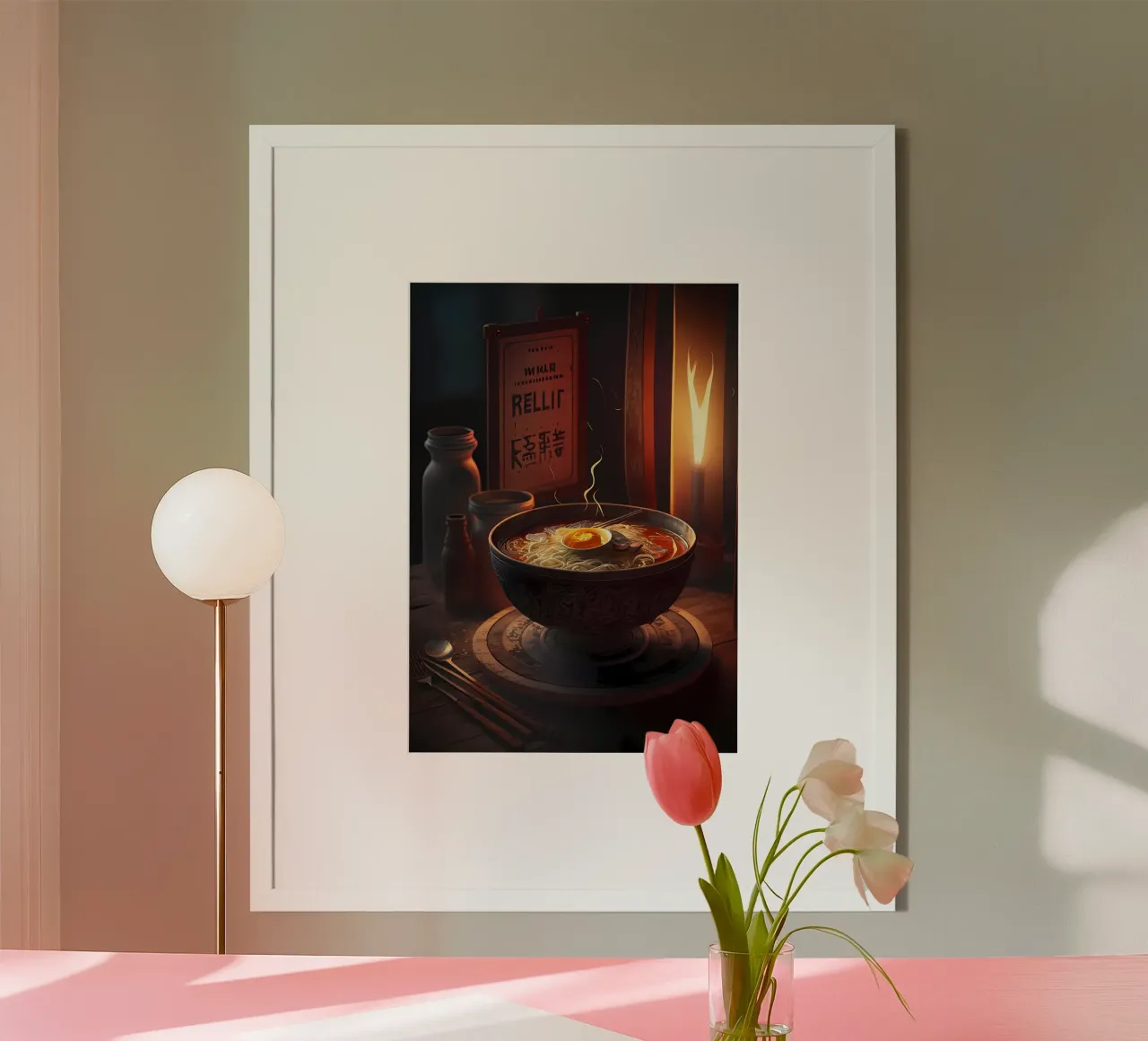Ramen Giappone Cibo poster da Mikesell