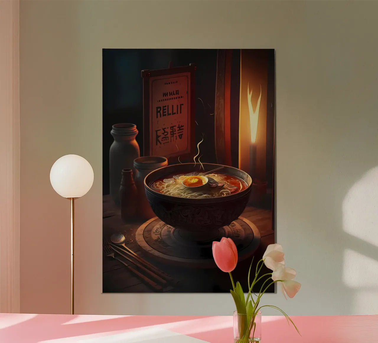 Ramen Giappone Cibo poster da Mikesell