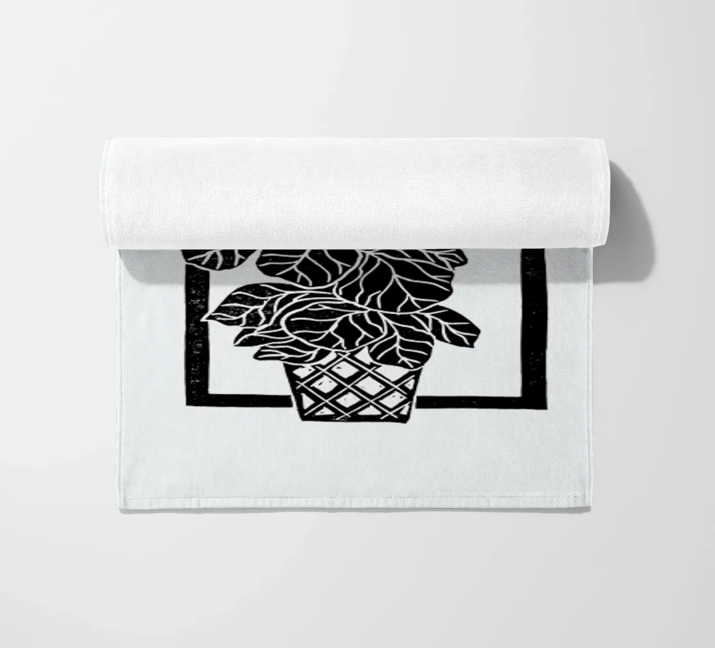 Fiddle Leaf Fig serviette de plage de Bianca Green