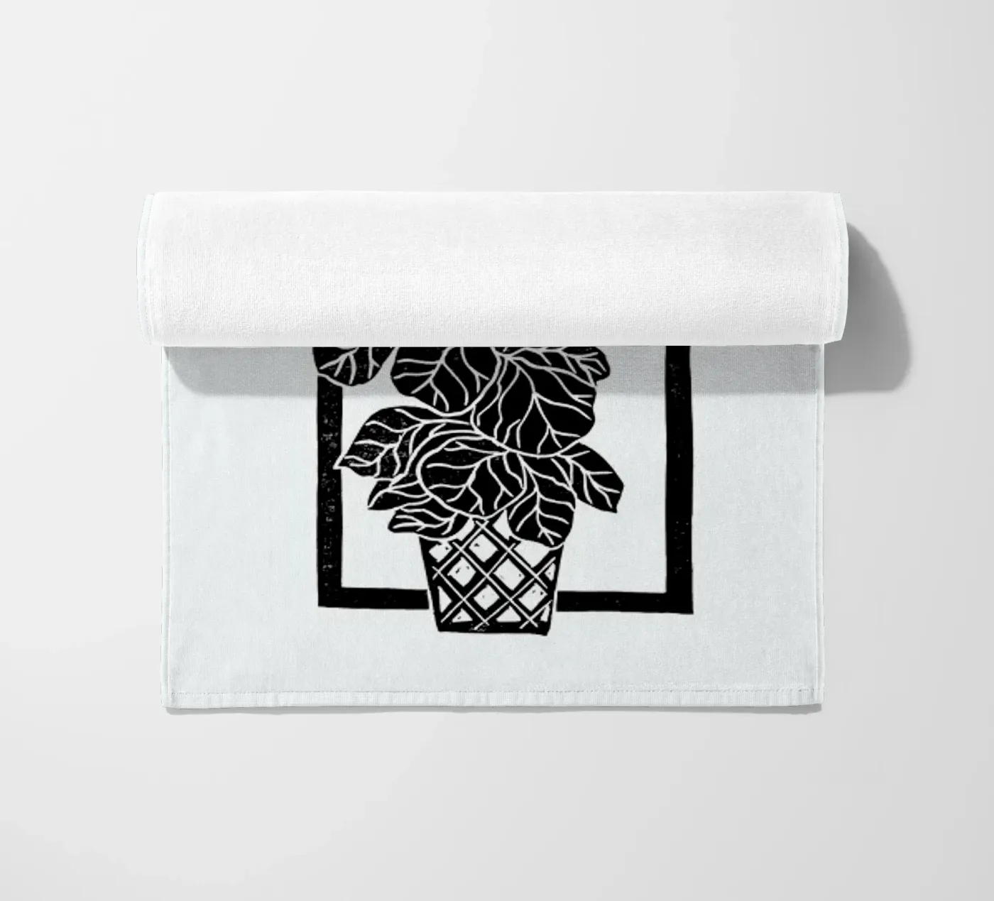 Fiddle Leaf Fig serviette de plage de Bianca Green