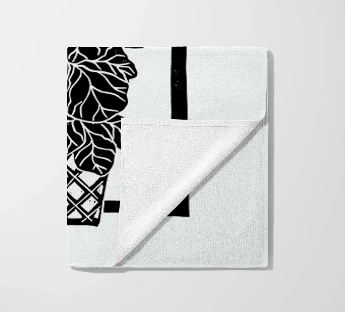 Fiddle Leaf Fig serviette de plage de Bianca Green