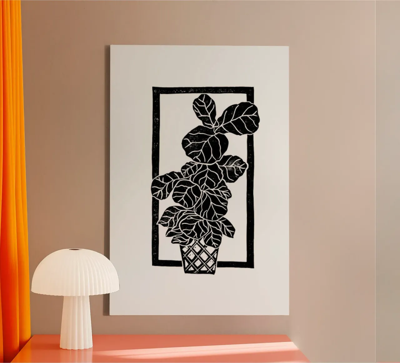 Fiddle Leaf Fig tela da Bianca Green