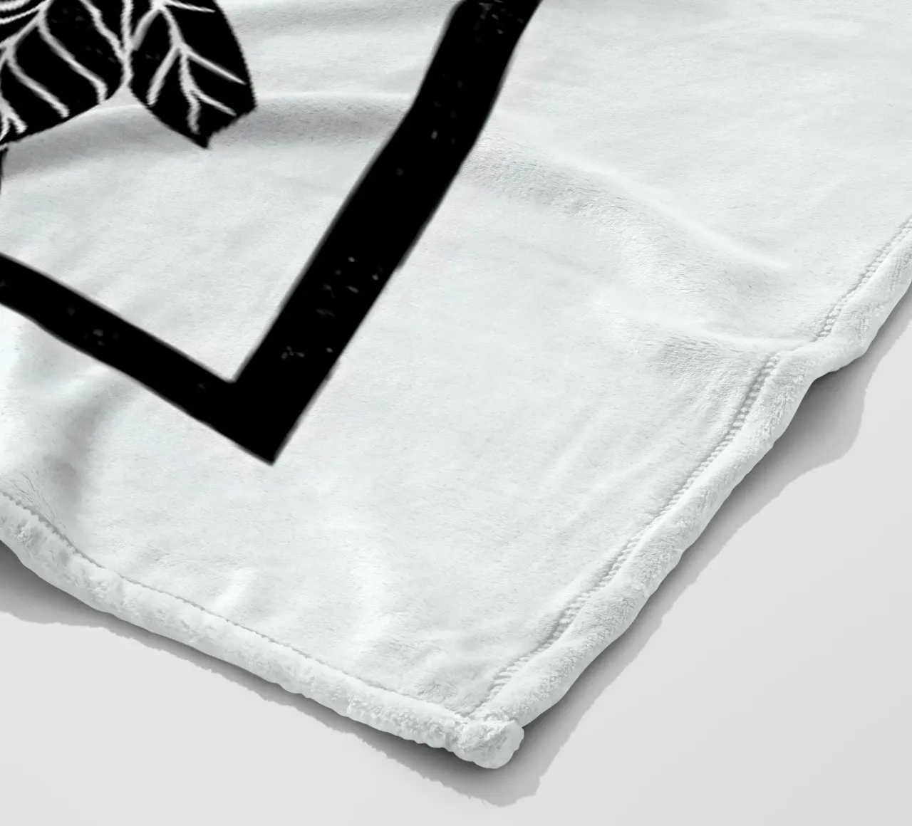 Fiddle Leaf Fig Fleecedecke von Bianca Green