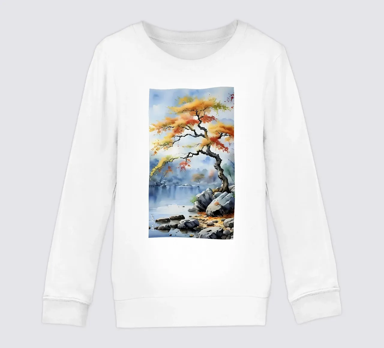 Minimalist Poster 133 kids sweatshirt by Kadynce