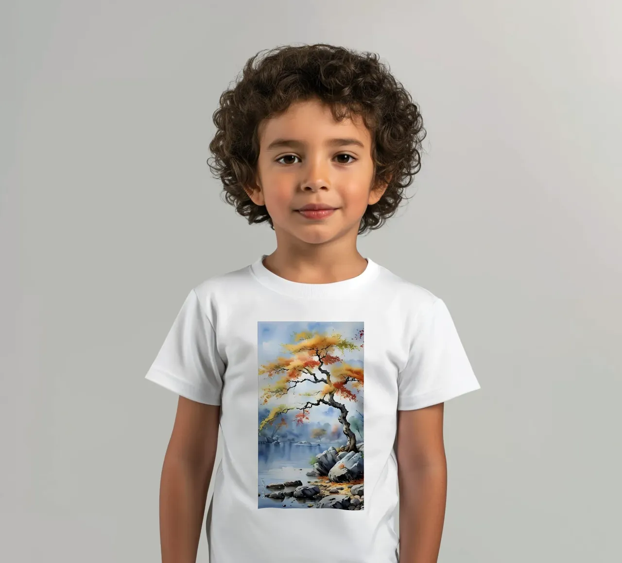 Minimalist Poster 133 kids t-shirt by Kadynce