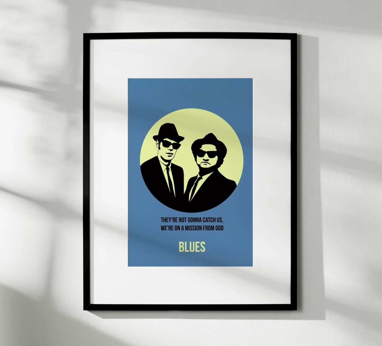 Blues Poster 2 poster de Naxart