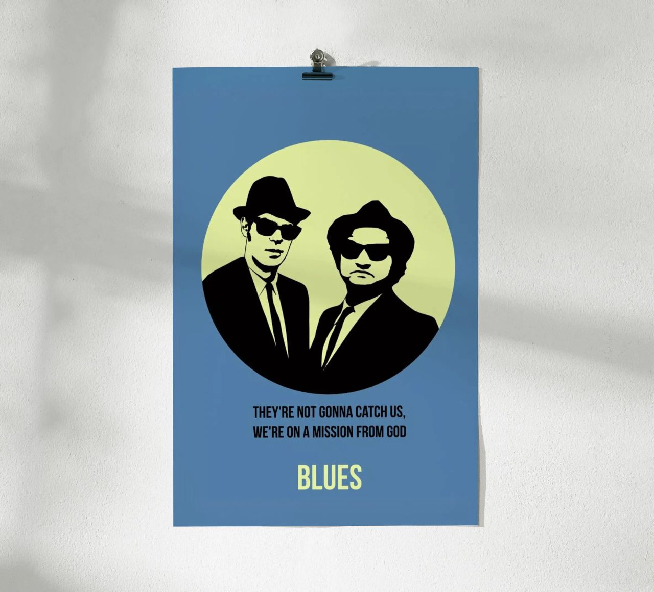 Blues Poster 2 poster de Naxart