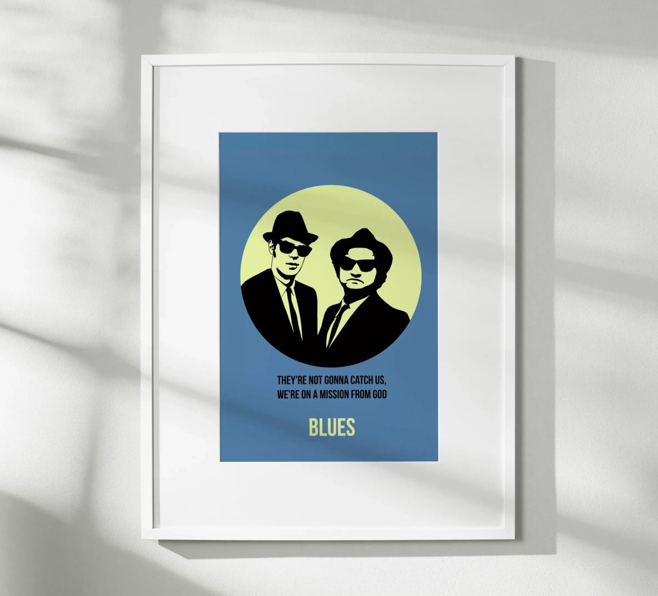 Blues Poster 2 poster de Naxart