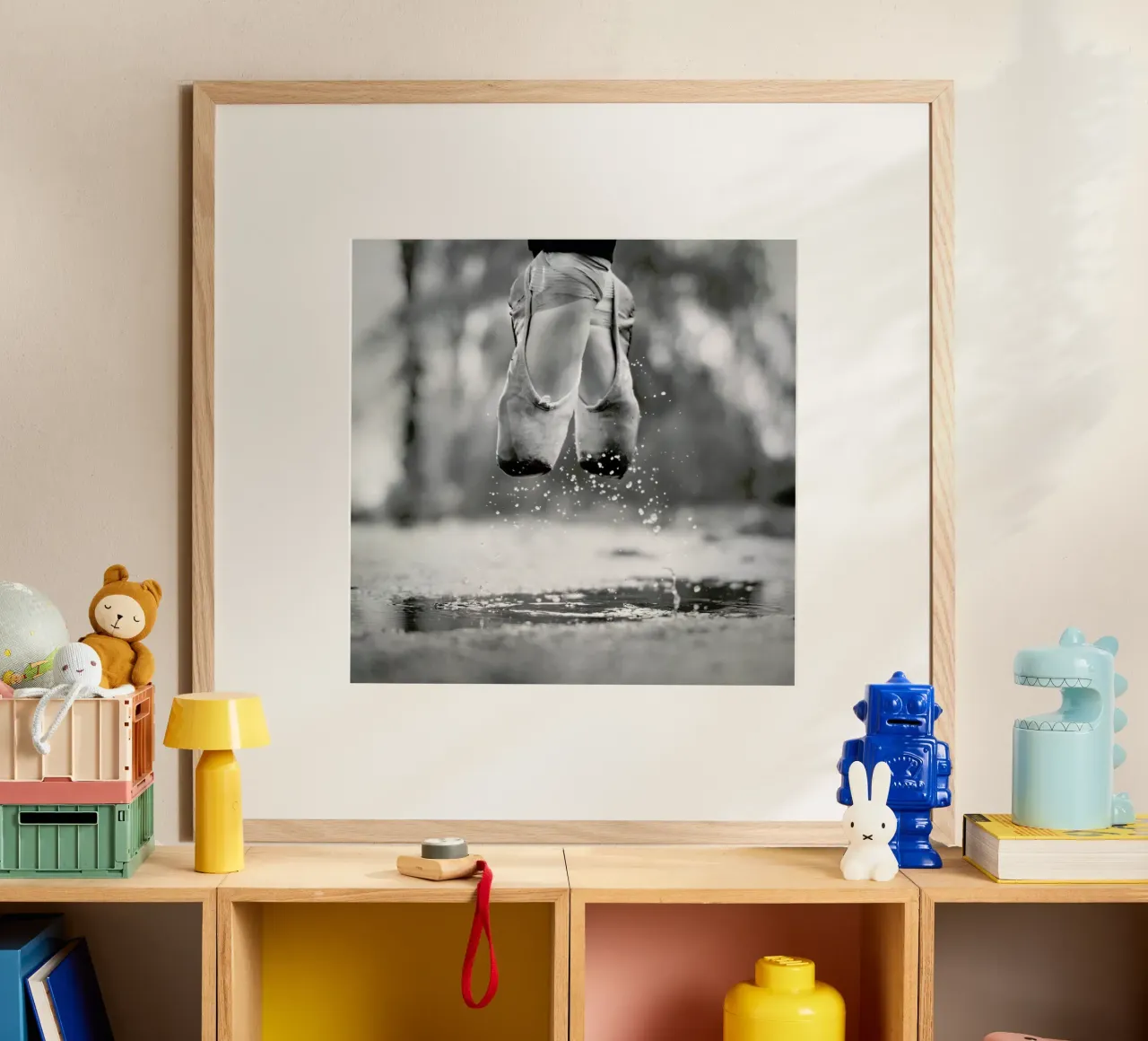 The Day We Went Jumping in Puddles - Howard Ashton-Jones poster da Pictufy