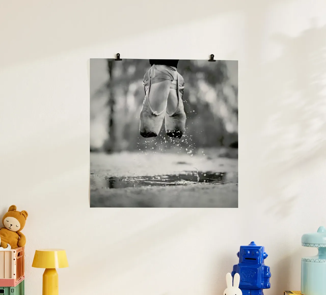 The Day We Went Jumping in Puddles - Howard Ashton-Jones poster da Pictufy