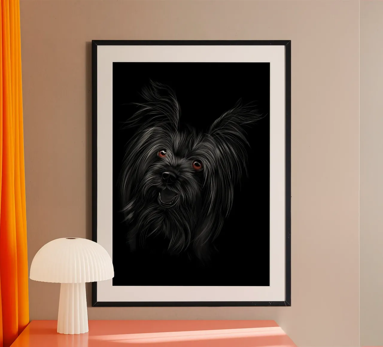 Yorkshire Terrier poster da Delaplane