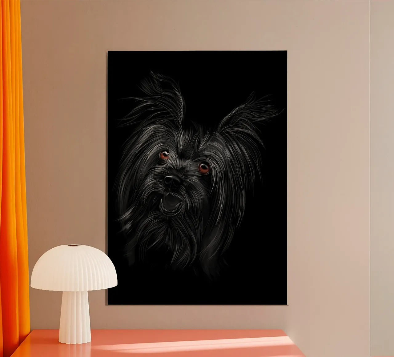 Yorkshire Terrier poster da Delaplane