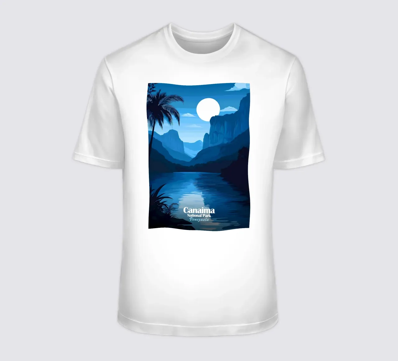 Parco nazionale di Canaima t-shirt da Ginnery