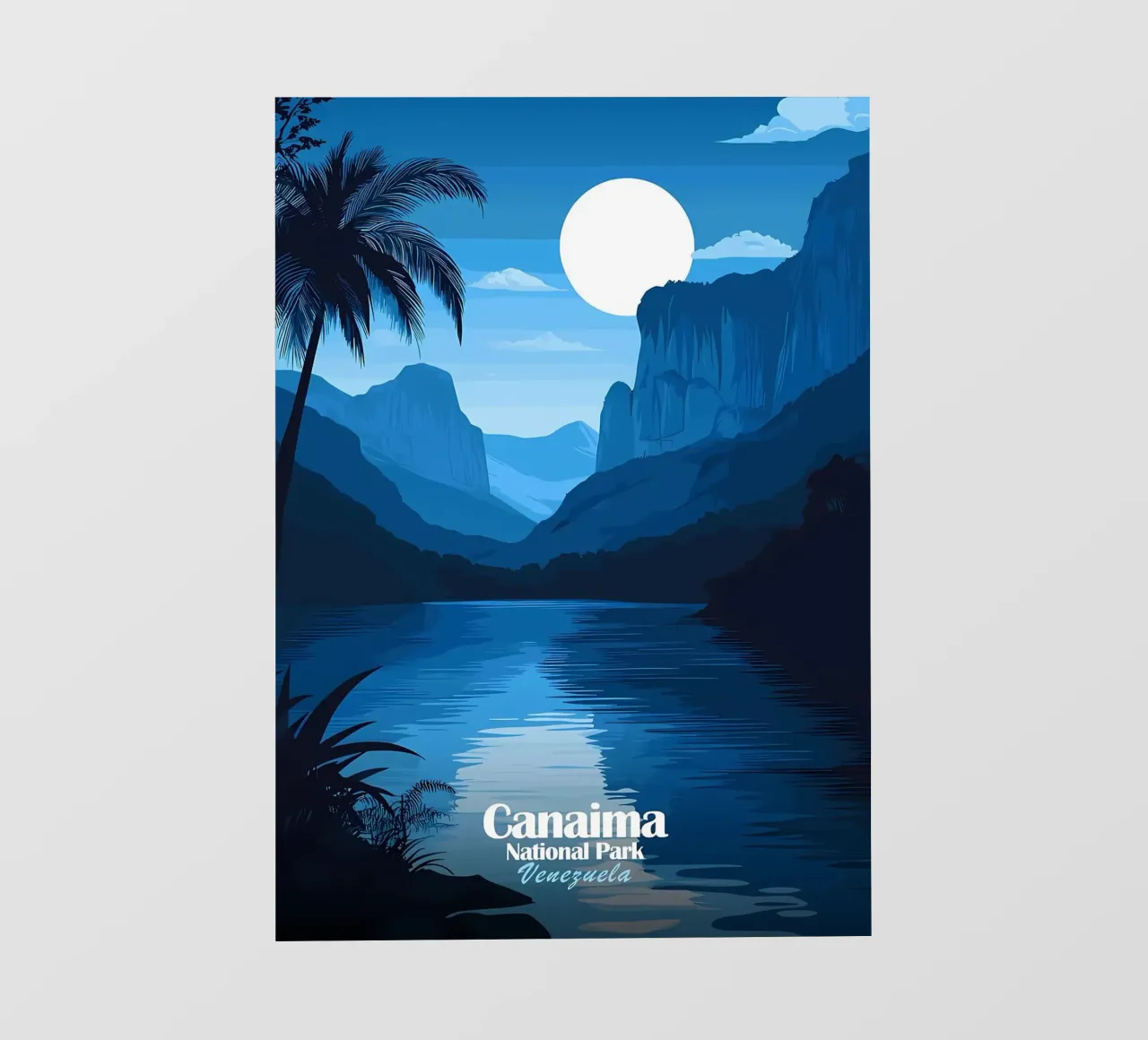 Parco nazionale di Canaima telo in pvc da Ginnery