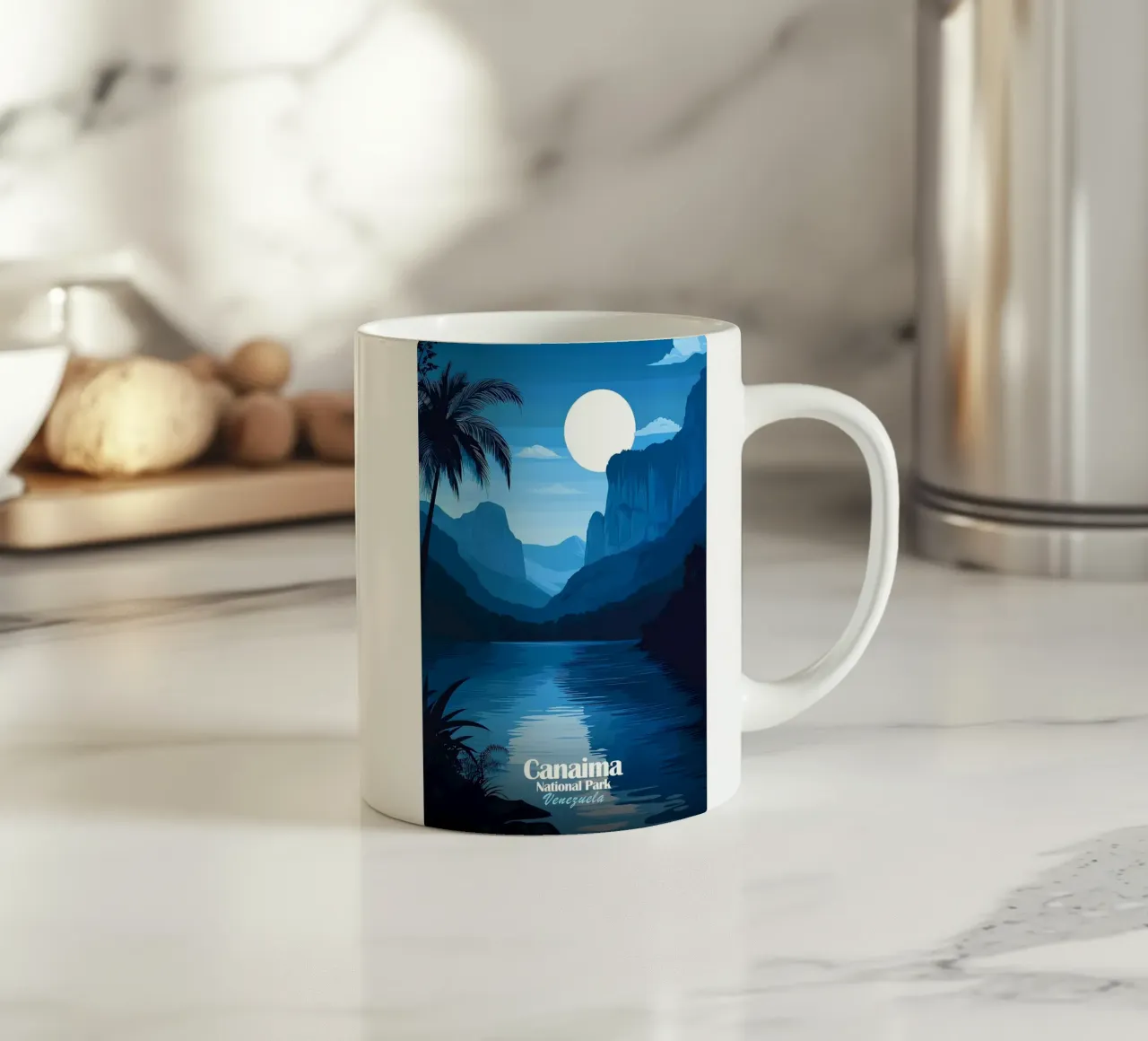 Parco nazionale di Canaima tazza in ceramica da Ginnery