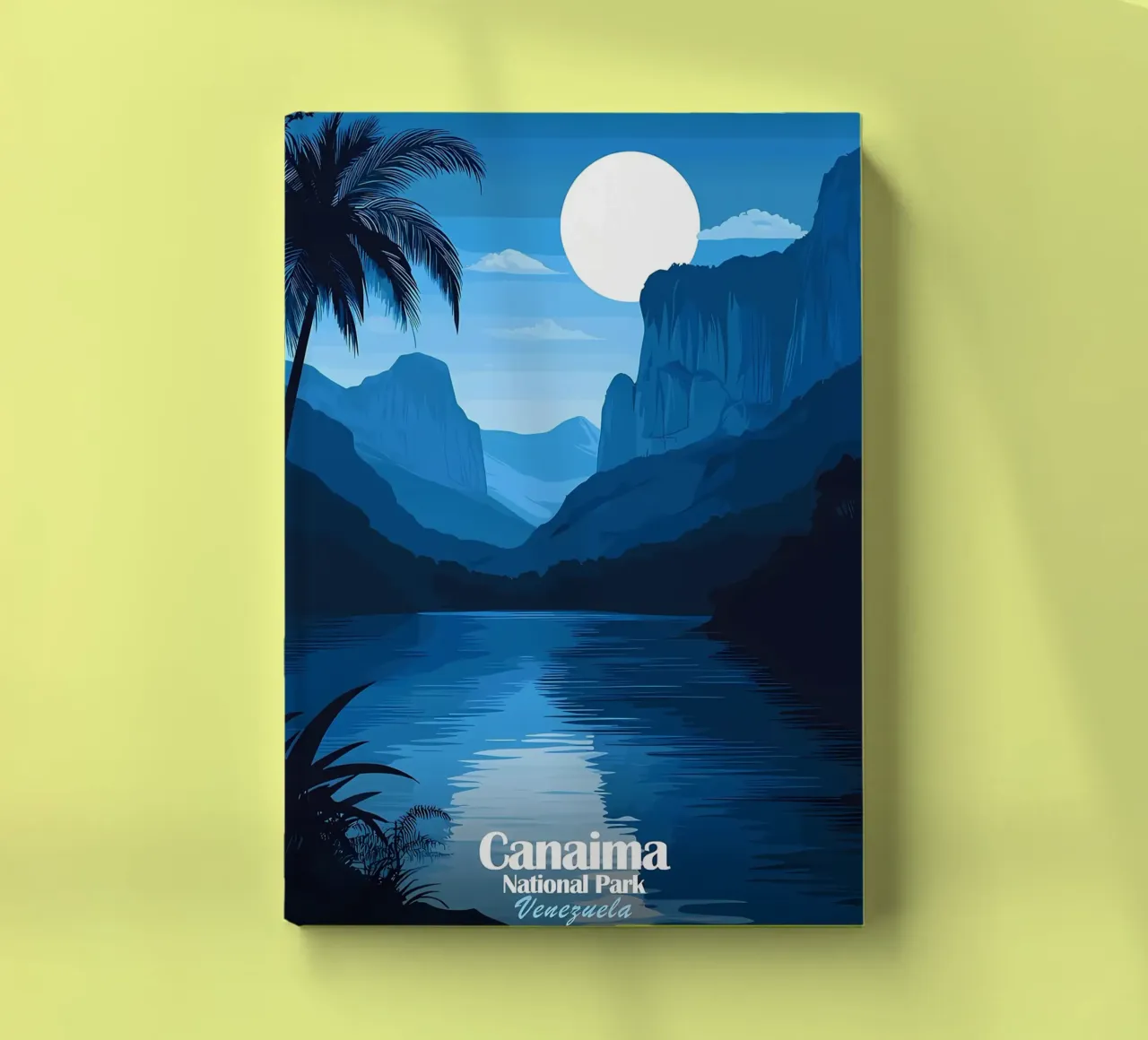 Parc national de Canaima carnet de notes de Ginnery