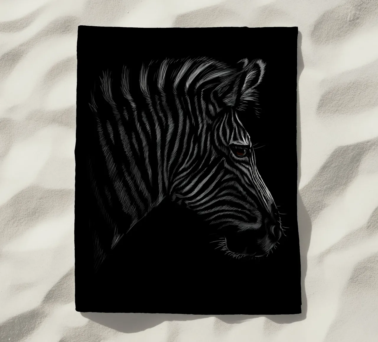 Zebra telo mare da Delaplane