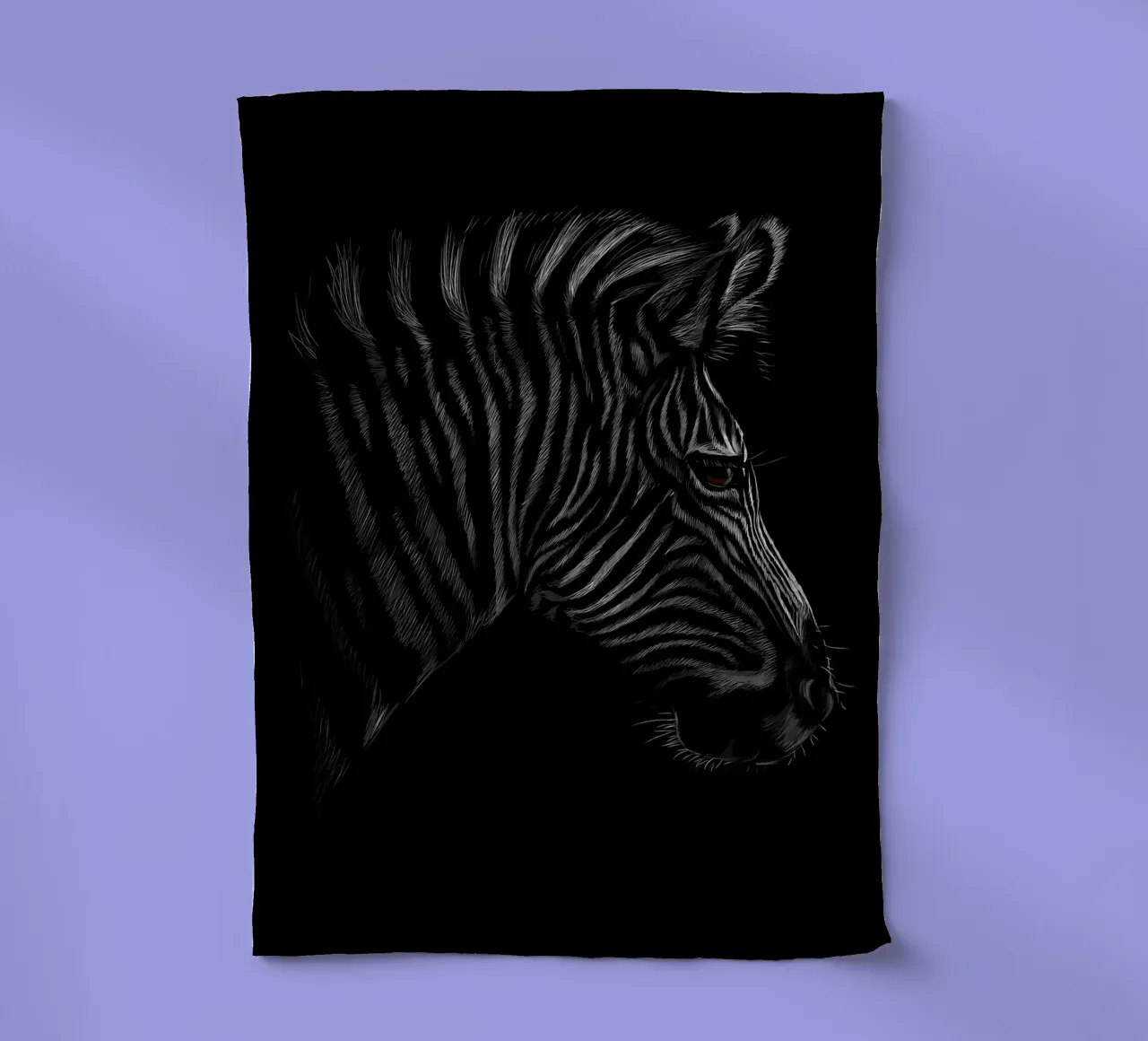 Zebra canovaccio da cucina da Delaplane