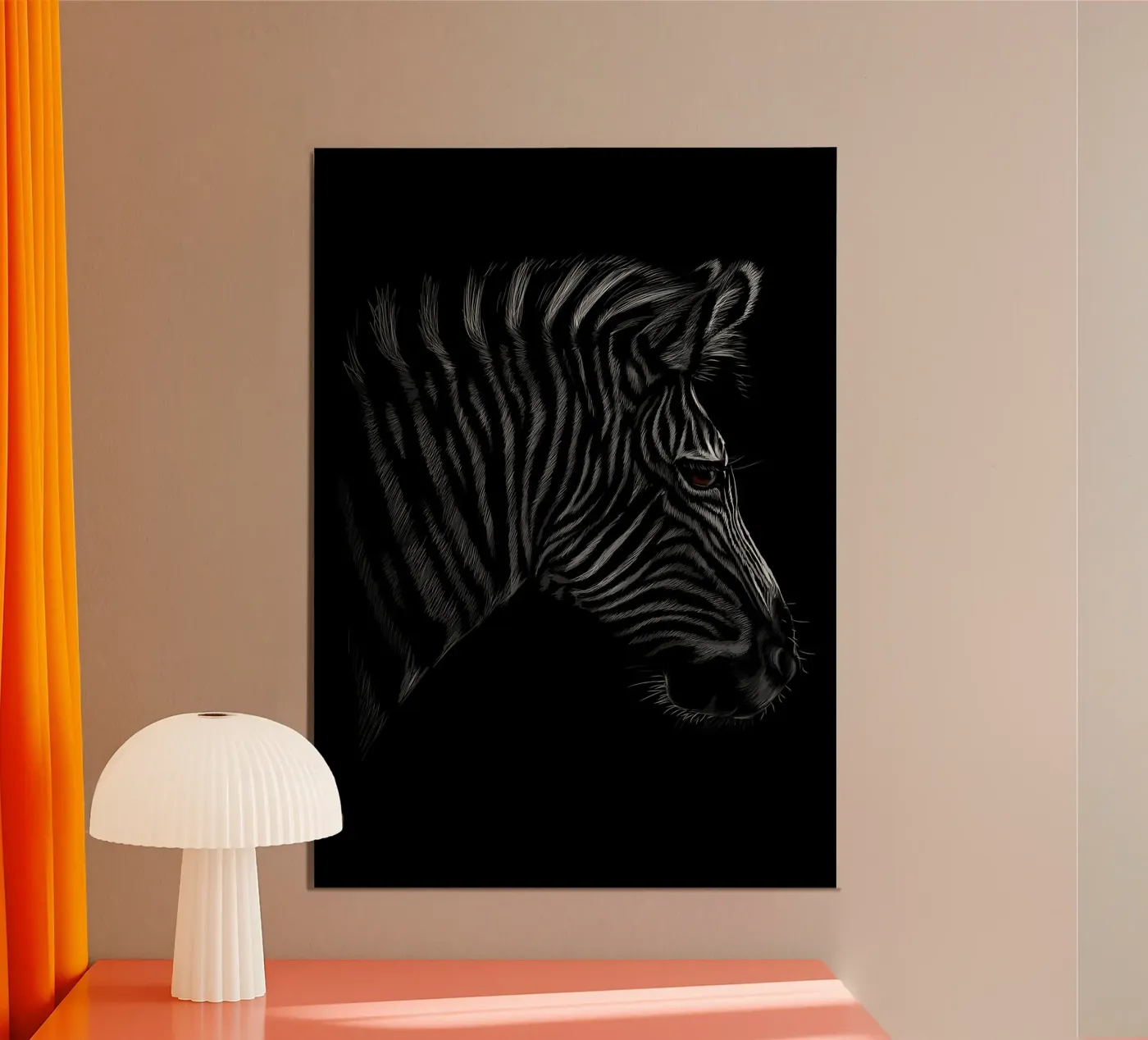Zebra pannello forex da Delaplane