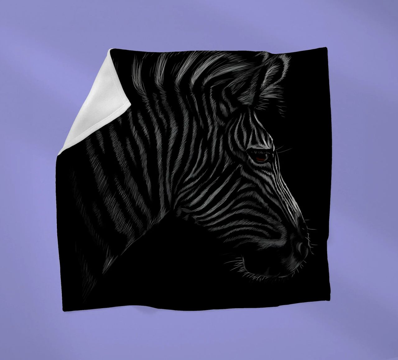 Zebra coperta in pile da Delaplane
