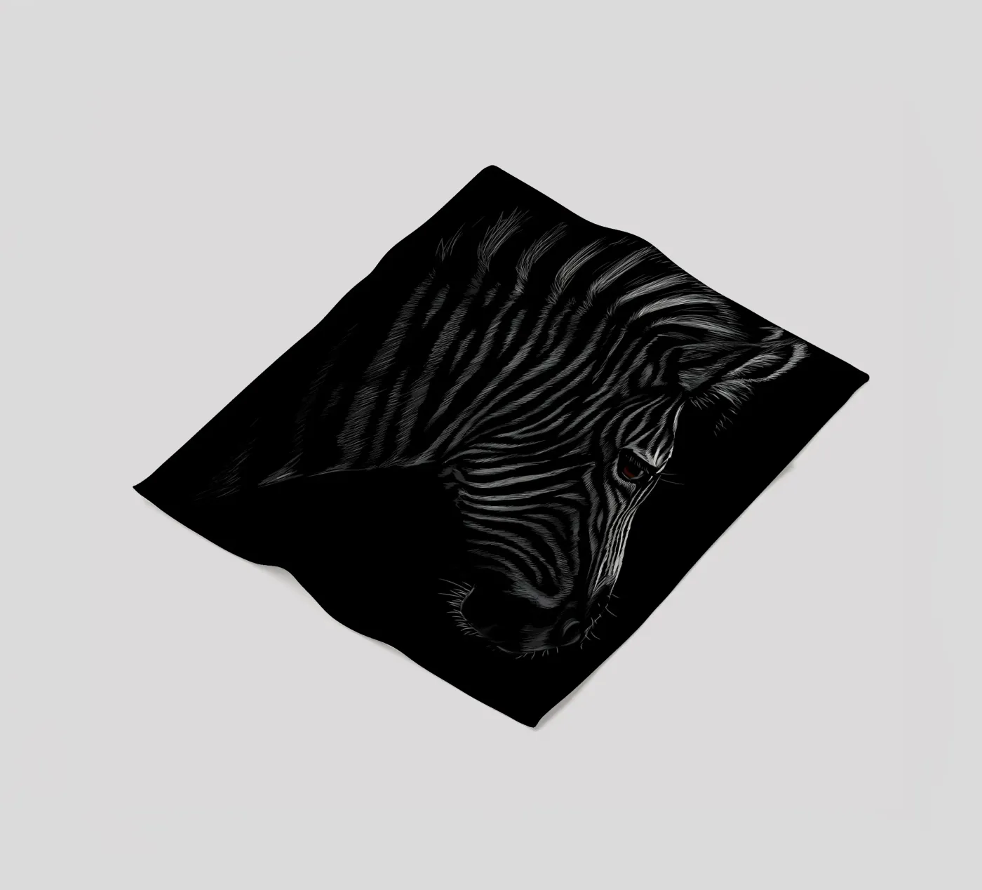 Zebra Fleecedecke von Delaplane