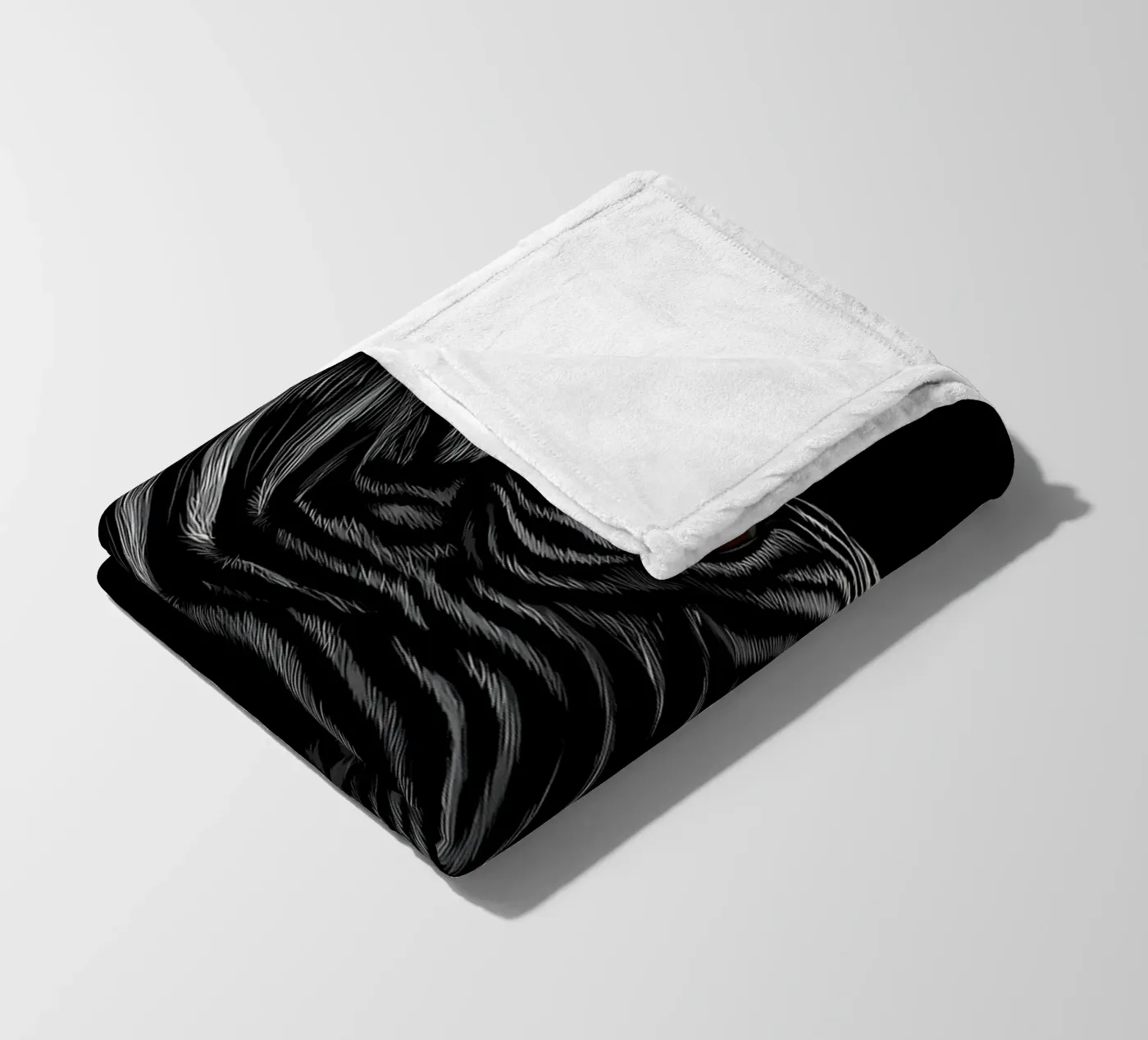 Zebra Fleecedecke von Delaplane