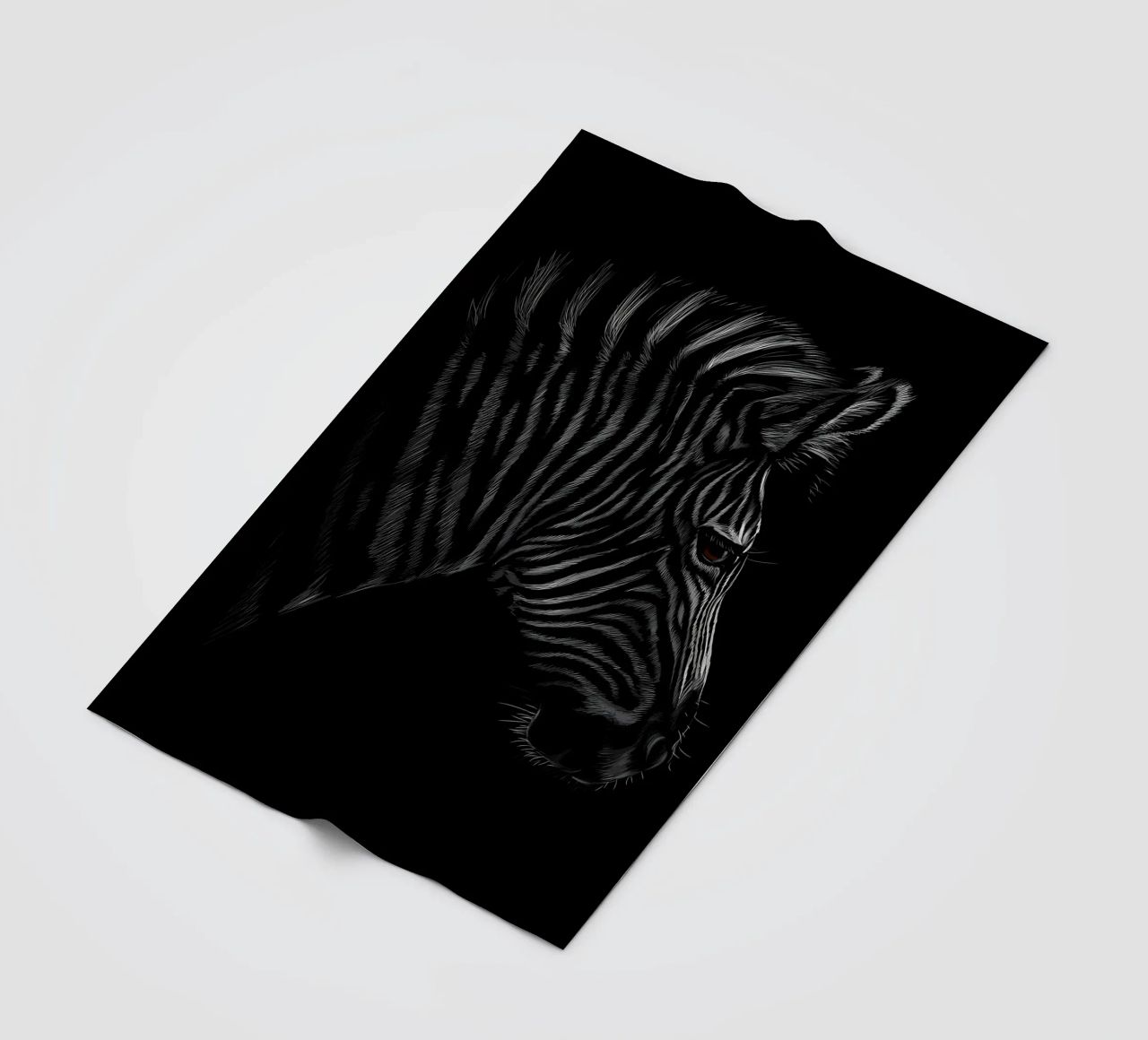 Zebra coperta in pile da Delaplane