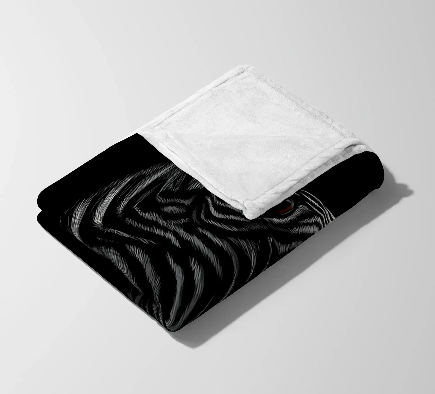 Zebra Fleecedecke von Delaplane