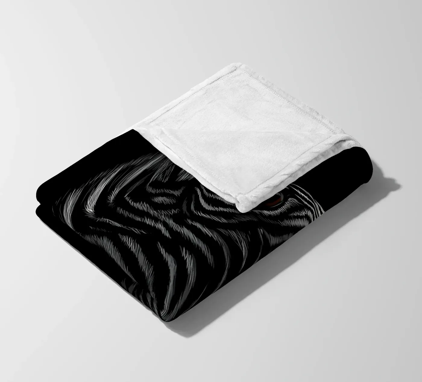 Zebra Fleecedecke von Delaplane