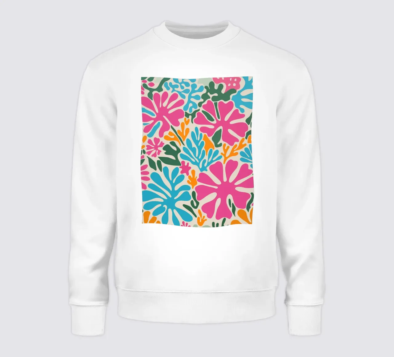 Abstrakte Florale Korallen felpa da pierosvisuals