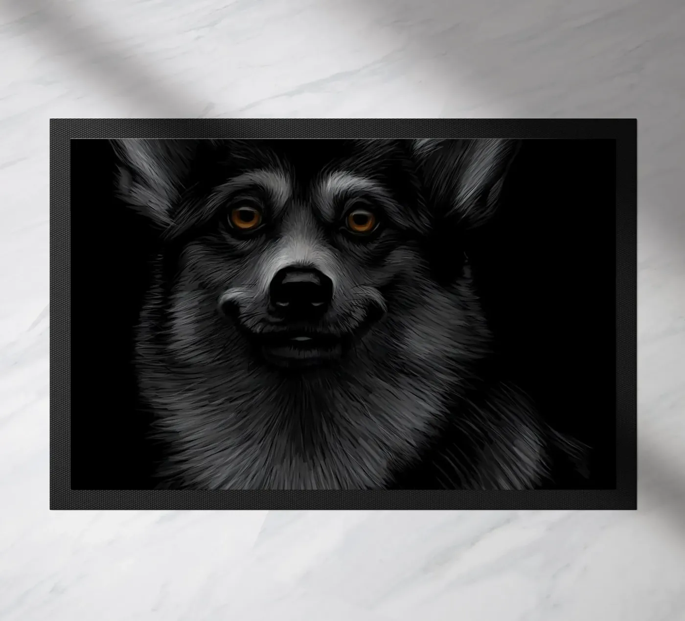 Welsh Corgi deurmat van Delaplane