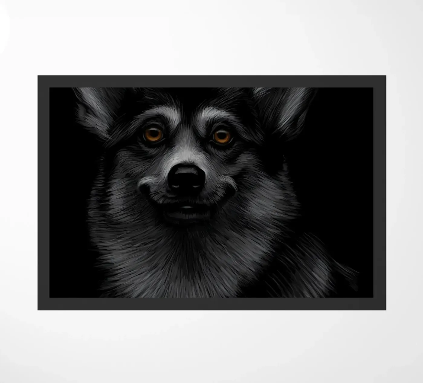 Welsh Corgi deurmat van Delaplane