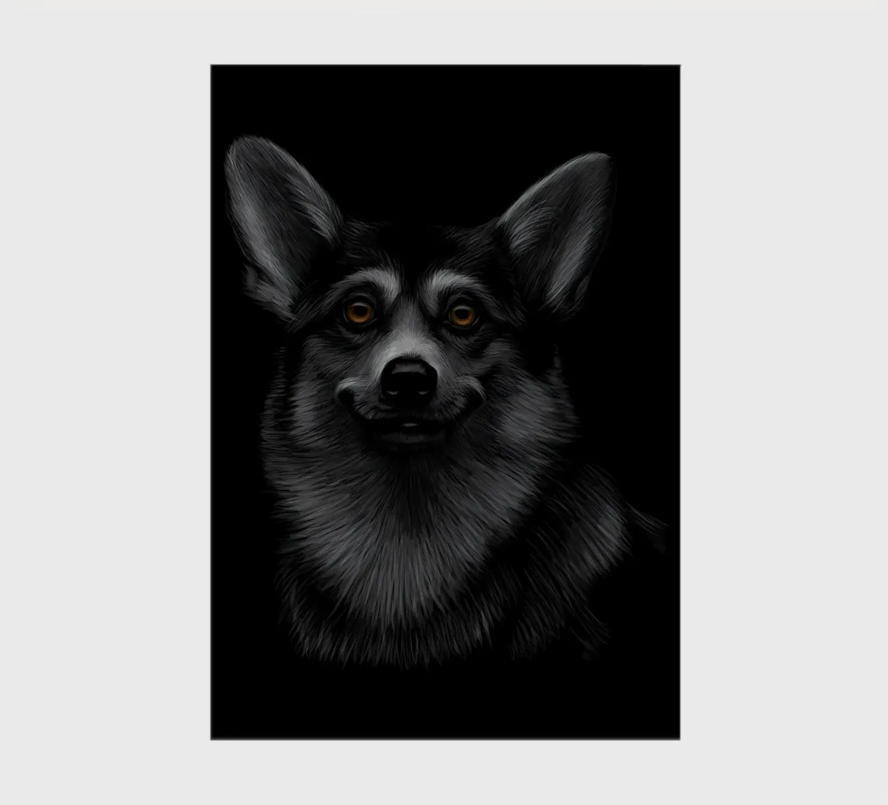 Welsh Corgi notebook by Delaplane