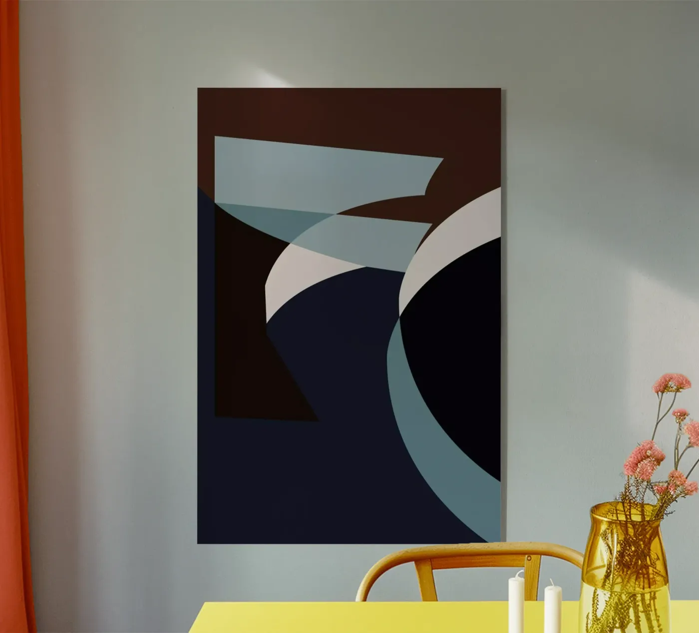 Bloom 2 acryl van Jonathan Lawes
