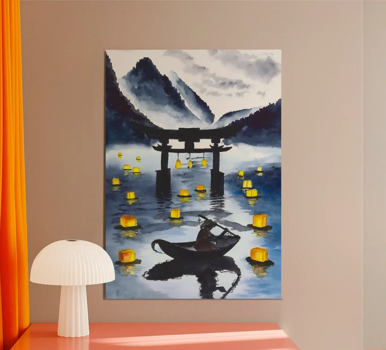 Giappone Porta Torii carta hahnemühle da Mikesell