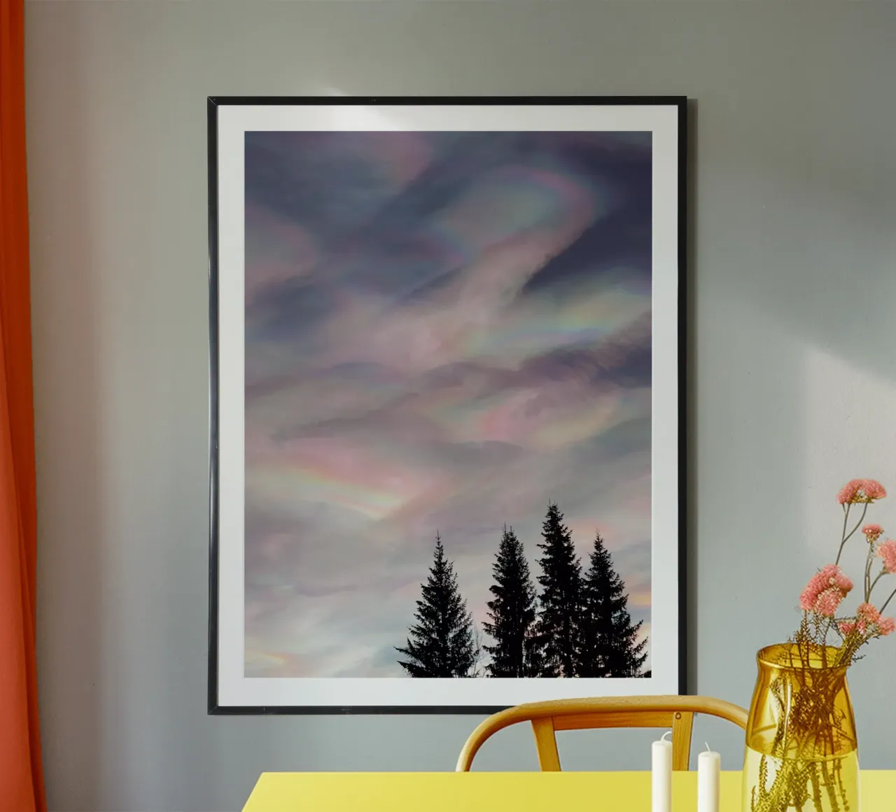 Mother of Pearl Clouds poster da Framative