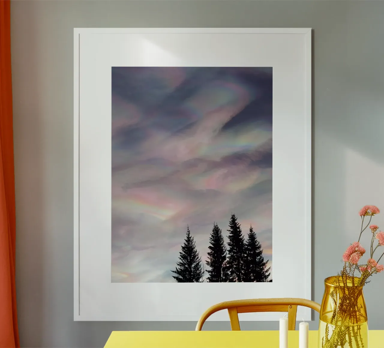 Mother of Pearl Clouds poster da Framative