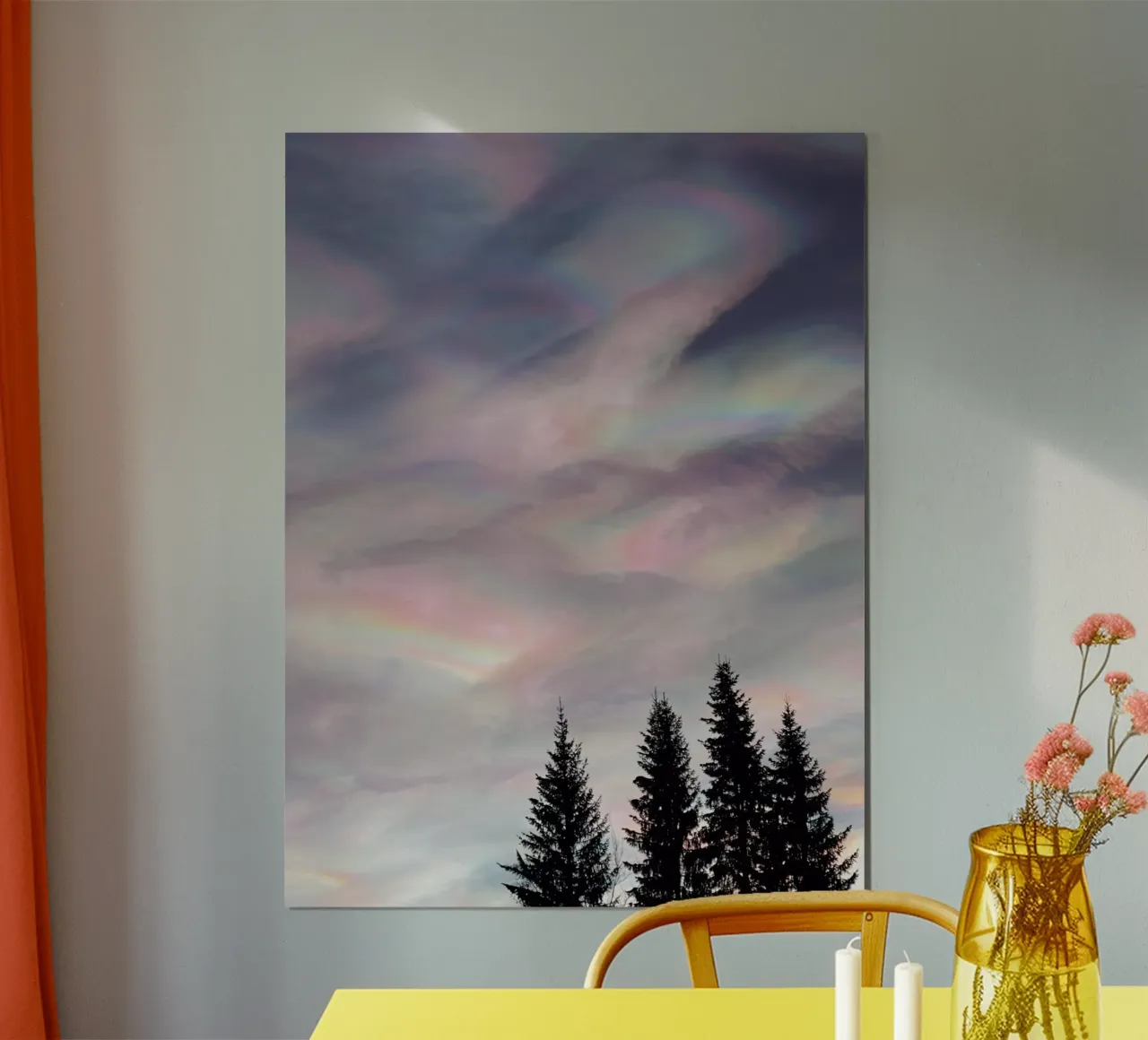 Mother of Pearl Clouds poster da Framative