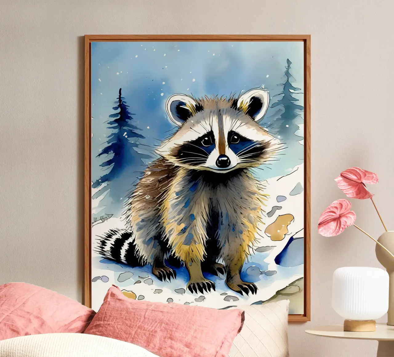 Minimalistische Poster 136 forex-plaat van Kadynce